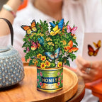 Freshcut Paper Pop Up Cards, Mini Buttercups & Butterflies, 6 Inch Life Sized Forever Flower Bouquet 3D Popup Greeting Card, Birthday Cards, Thank You Card, Blank Notecard & Envelope - color: Butterflies & Buttercups, size: Mini