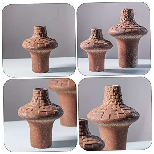 ABOOFAN 1Pc Abstract Art Vase Unique Decorative Flower Arrangement Holder for Home and Office for Centerpieces and Zen Decor