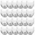 Ashland Round Glass Votive Candle Holder - Candle Holder for Birthdays, Weddings, Parties, and Baby Showers - Bulk 24 Pack
