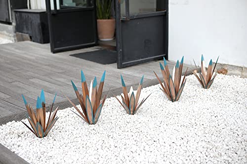 Homight Metal Tequila Country Sculpture DIY Tequila Plant Home Decor Country Tequila Garden Ornament Indooutdoor Statuette Patio Lawn Patio Stake Decoration Gift to The Garden - color: 1big