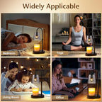 Candle Warmer Lamp Adjustable Timer Electric - Electric Glass Candles Warmers - color: Dark Gray