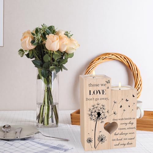 Sympathy Gifts for Loss of Loved One, Bereavement Candle Holders - Condolence Gift, Memorial Gifts for Mother Father Grandma