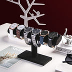 Byken Watch Bracelet Holder,Jewelry Display Stand for Selling (Black)