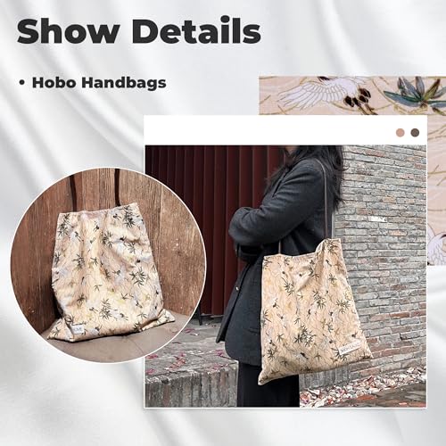 DGAZ Designer Hobo Bags for Women, Luxury Tote Bag with Zipper, Large Shoulder Bags - color: Custom