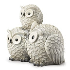 Garden Items Owls Garden Statue, one Size, Light Gray - size: One Size