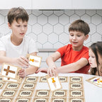 Hebayy Bible-Themed Matching Game, 80 PCS Bible Concentration Memory Cards for Christian 40 Pairs Biblical Character Cards Educational Toys for Kids, Adults - style: Bible