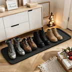 Extra Large Boot Trays Heavy Duty Rubber Mat with Lip,Waterproof Shoe Mat Tray for Entryway Shoe Tray Multi-Purpose for Indoor or Outdoor 47.24×15.75in - size: 1'4" x 3'11" (Rectangular)