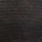 Signature Design by Ashley Hannela 12" Modern Distressed Polyresin Vase, Antique Brown - color: Dark Brown, size: 12 Inch