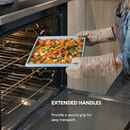 KitchenAid 13x18in Nonstick Aluminized Steel Baking Sheet, Mineral Water - color: Mineral Water, size: 13 x 18 Inch