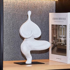 Statue Decorations Modern Luxury Yoga Abstract Figure Ornament Entryway TV Cabinet Living Room Home Decorations Home Decor Object