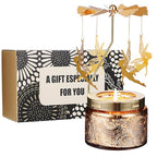Mothers Day Gifts for Mom Wife Daughter Sister, Birthday Gifts for Women, Unique Candle Gift for Friends Women, Rotatable Scented Candles Gift for Mothers Day Anniversary Christmas (Girl with Wings) - size: Girl with Wings