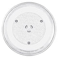 13.5" Microwave Glass Turntable Plate by Beaquicy - 13 1/2 Inches 5304509621 Glass Tray Fit for GE Hotpoint Microwave - Replace Microwave Glass Tray # WB39X10032 JVM3160DF1BB JVM3160DF1CC JVM3160DF1WW - size: 13.5"