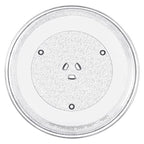 13.5" Microwave Glass Turntable Plate by Beaquicy - 13 1/2 Inches 5304509621 Glass Tray Fit for GE Hotpoint Microwave - Replace Microwave Glass Tray # WB39X10032 JVM3160DF1BB JVM3160DF1CC JVM3160DF1WW - size: 13.5"