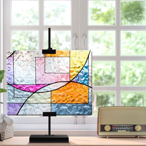 MorningRo 2 Pcs Adjustable Tabletop Easel Stand for Picture Frames up to 16.5" H, Black Picture Frame Stand for Display Photos Art Signs Artwork Display Easel Stands for Home or Events - size: 16.5 Inches