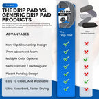 Refrigerator Drip Catcher for Water Tray, Protects Ice and Water Dispenser Pan From Spills, Mineral Build-Up and Water Splatter (2 pack, Grey) (Semi-Circular) - style: Gray Semi-Circular
