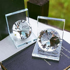 1 Pair Crystal Bookends with 80mm Clear Diamond, L Shaped Heavy Duty Book End for Shelves Non Skid Bookends Book Stopper, 4inch - color: Diamond