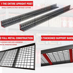 67" W Garage Shelving Heavy Duty, 36" D Garage Shelves, 68" H Adjustable Storage Shelving Unit, Commercial Metal Shelves for Warehouse, Basement, Shop, 67" W x 36" D x 68" H - size: 68"Wx36"Dx68"H | 4 Tier
