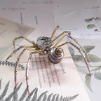 Mechanical Metal DIY 3D Spider Model Insect Brass Puzzle Assembly DIY Gift Craft Hobby for Men for Family and Friends(Mechanical Spider) - style: Mechanical Spider
