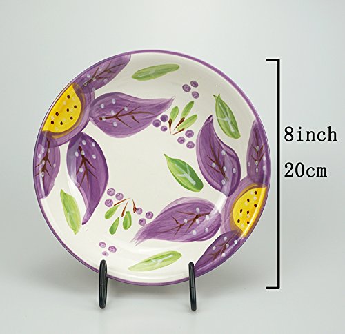 Artliving 2 Pack Display Stand Easel Iron Bowl Stands for Display Medium Deep Bowls, Platters and Deep Dishes - size: M (2 pack)