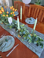 Elegant Metal Taper Candle Holders, Set of 3, Gold Finish, Different Heights. Modern Decorative Centerpiece for Table, Mantel, Wedding, Housewarming Gift, Holiday and Special Occasions
