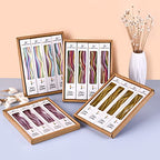 PHD CAKE 24-Count Gold Spiral Long Thin Metallic Birthday Candles, Cake Candles, Birthday Parties, Wedding Decorations, Party Candles - color: Gold