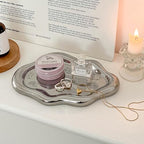 Ceramic Jewelry Dish for Women, Jewelry Tray Trinket Dish, Cloud Jewelry Holder Plate, Watch Keys Tray Ring Dish Holder for Mother's Day/Christmas/Thanksgiving/Birthday Gift(Silver) - color: Silver