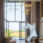15 in White Bronze Arabian Horse Head Sculpture – Handmade Patina Equestrian Art Bust with Unique Texture, Pure Bronze Horse Statue for Luxury Decor, Gallery & Collectors