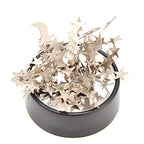 PowerTRC Magnetic Desktop Sculpture (Moons and Stars) | Mini Magnetic Art Decoration for Desktop | Fun Stress Relief Office Gift - style: Minimalist