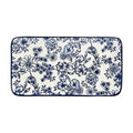 Pfaltzgraff Gabriela Blue Floral Rectangle Platter, 14.75 Inch - size: 14.75 Inch