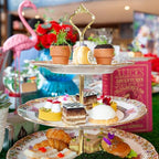 3 Tier Tiered Tray Hardware Kits Fruit Cake Plate Handle Fitting Hardware Rod Dessert Stand Holder Golden Crown 5 Set（Plate not Included） - color: Gold