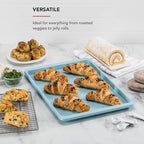 KitchenAid 13x18in Nonstick Aluminized Steel Baking Sheet, Mineral Water - color: Mineral Water, size: 13 x 18 Inch