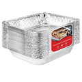 Aluminum Pans 9x13 Disposable Foil Pans (10 Pack) - Half Size Steam Table Deep Aluminum Trays - Tin Foil Disposable Pans Great for Cooking, Heating, Storing, Prepping Food, Stock Your Home - size: 10 Pack
