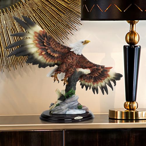 Design Toscano 12.5 in. Wingspan Bald Eagle Statue - style: Wingspan Bald Eagle
