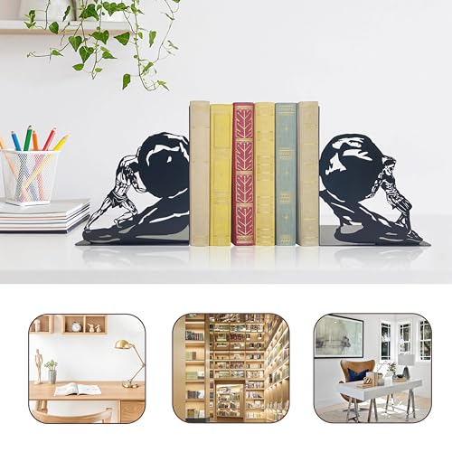 Sisyphus Statue Decorative Bookends - Greek Mythology Inspired, Robust and Durable