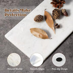 Natural Marble Trivet 12" x 6", Marble Cutting Boards for Kitchen Hot Pots and Pans, Bathroom Trays Perfume Tray Jewelry Candle Plate (Namib Fantasy) - color: Namib Fantasy