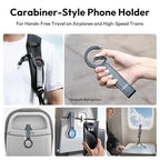 ULANZI MA30 Magnetic Phone Tripod Stand for iPhone-Aluminium Maglock Smartphone Mini Tripod Pocket Cell Phone Stand Strong Magnet Quick Mount Compatible with iPhone 17 16 15 14 13 12 Series, Dark Gray - color: Dark Gray