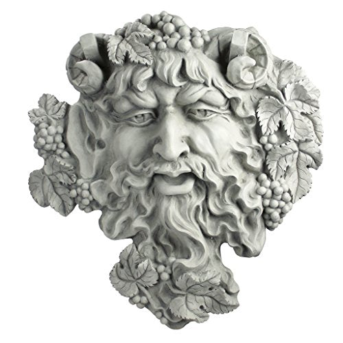 Design Toscano Bacchus, God of Wine Greenman Wall Sculpture: Large - size: Large, 19 Inch