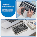 550pcs Desk Fidget Toys for Adults,Stress & Anxiety Relief, Sensory Fidget Toys for Office, ADHD, Autism,Ideal Gift (Black) - color: Black