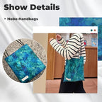 DGAZ Designer Hobo Bags for Women, Luxury Tote Bag with Zipper, Large Shoulder Bags - color: Emerald(green)