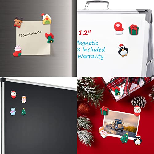 RHINOCATS Cute Christmas Magnets - 22 Pack Super Strong Refrigerator & Whiteboard/Locker Magnets - color: Christmas Special 22-pack