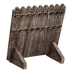 MOOCA Wooden Plank Necklace Jewelry Display Stand for 8 Necklaces, Jewelry Display Holder, Wood Plank Storage Stand Holder, Coffee Color - color: Coffee