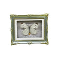 1Pcs Real Butterfly Framed Handmade, Taxidermy Butterfly Shadow Box Collection, Framed Butterfly Taxidermy for Oddities and Curiosities Gifts Tabletop Ornaments (C-Butterfly Specimen+Photo Frame) - color: C-butterfly Specimen+photo Frame
