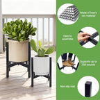 4PC,Plant Stand Indoor,Plant Shelf,Plant Stand Outdoor,Suitable For Gardens ,Courtyards,Homes,Offices,Cafes,and Plant Racks
