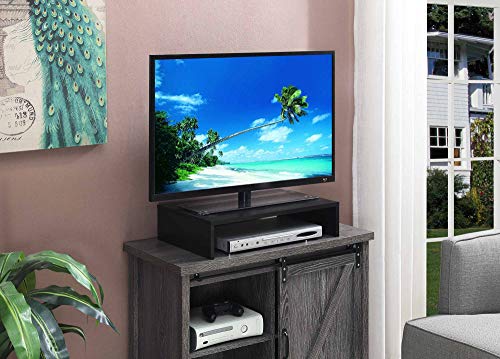Convenience Concepts 121041CH Designs2Go Small TV/Monitor Riser for TVs up to 26" Small TV/Monitor Riser Small, Black