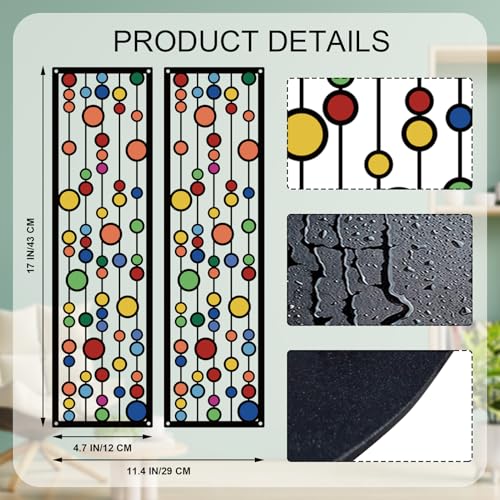 ShxTrade Geometric Metal Wall Decor, Modern Minimalist Geometric Wall Art 3D Abstract for Living Room Metal Wall Sculpture Hanging for Home Bedroom Office (Colorful) - color: Colorful