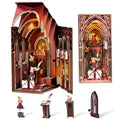 Book Nook Kit - DIY Miniature Dollhouse Kit for Adults and Teens, Tiny House Booknook Bookshelf Decor 3D Wooden Puzzle, Gifts for Family, Friends (Alice Evidence) - style: Alice Evidence