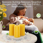 12 Pack Honeycomb Beeswax Candles,240 Hours Long Burning Natural Handmade Beeswax Rolled Pillar Candles, Bees Wax Candles for Home, Prayer,Dripless Smokeless Unscented Pillar Candle 2x4in - color: 2x4in, size: 12pcs