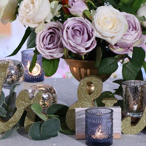 DEVI 48PCS Assorted Votive Candle Holders, Mercury Glass Candle Holder for Party,Wedding Centerpieces for Tables,Birthday Table Decor - color: Silver