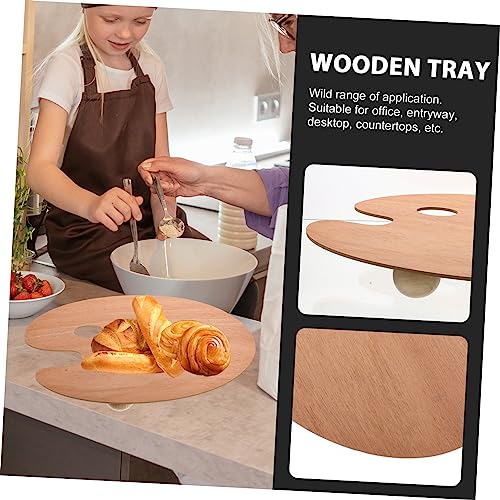 Abaodam 1set Special-Shaped Tray for Storage Unique Design for Fruits Snacks Jewelry Versatile Desktop Organizer for Home Office