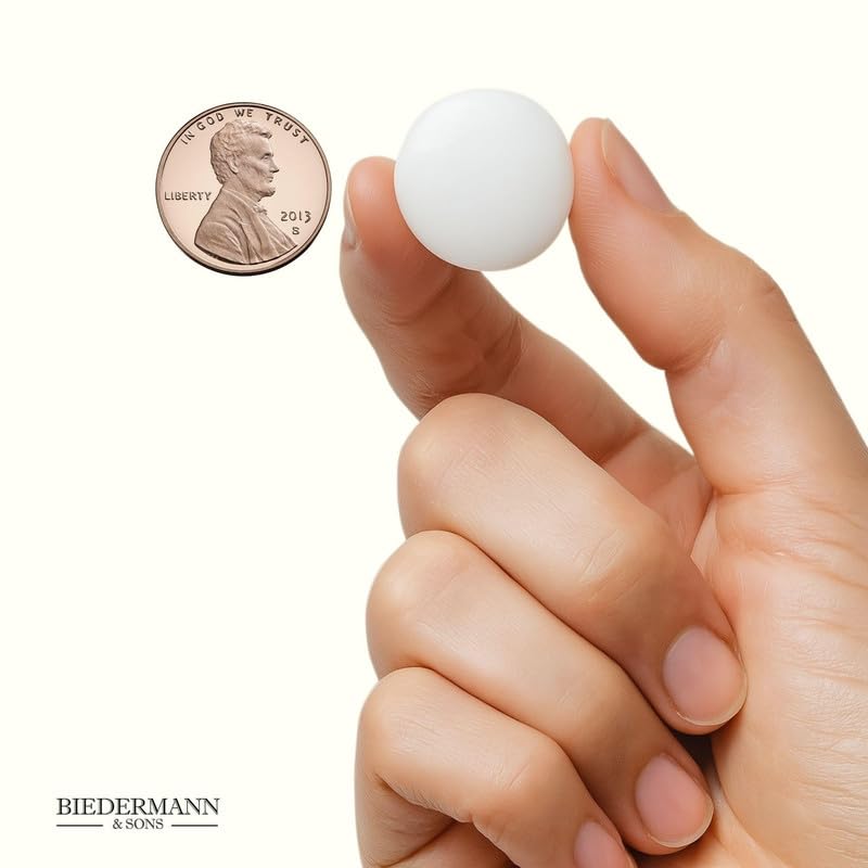 Biedermann & Sons Round Wax Candle Adapters Pellets, White, 0.5 Inch - 2 Cards, 30 dots